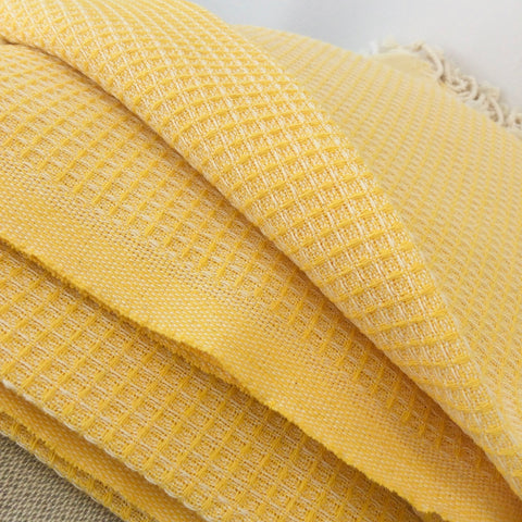 Zebuu Turkish Towel Yellow