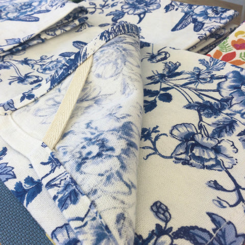 Zebuu Bluebird Kitchen Towels Set of 3