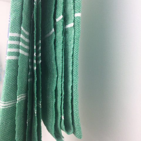 Zebuu Turkish Towel Green