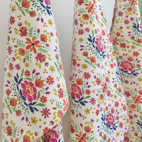 Zebuu Wildflower Kitchen Towels Set of 3