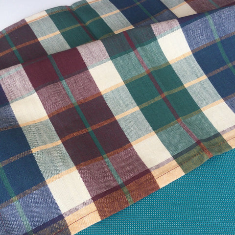 Zebuu Plaid Dinner Napkins Cabin