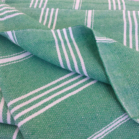 Zebuu Turkish Towel Green