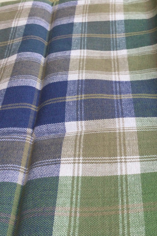 Zebuu Plaid Dinner Napkins Treetop