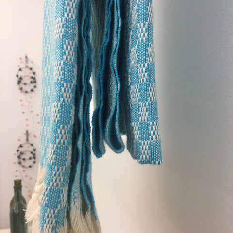 Zebuu Turkish Towel Tavas Turquoise