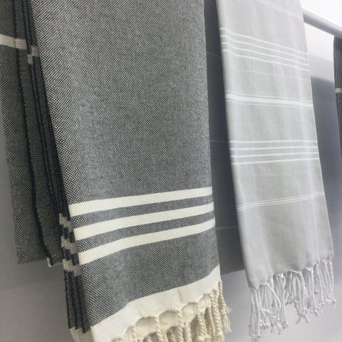 Zebuu Turkish Towel Black Sea