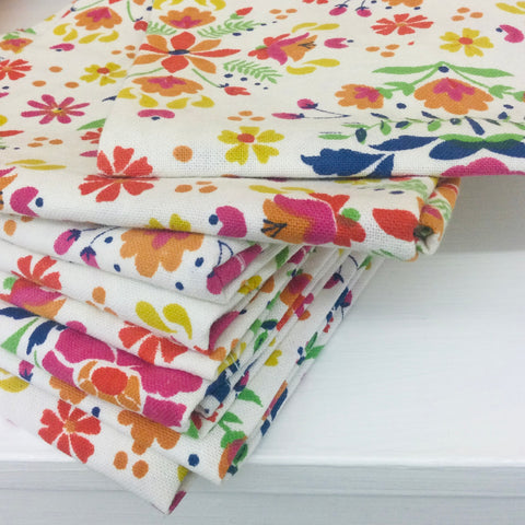 Zebuu Wildflower Kitchen Towels Set of 3