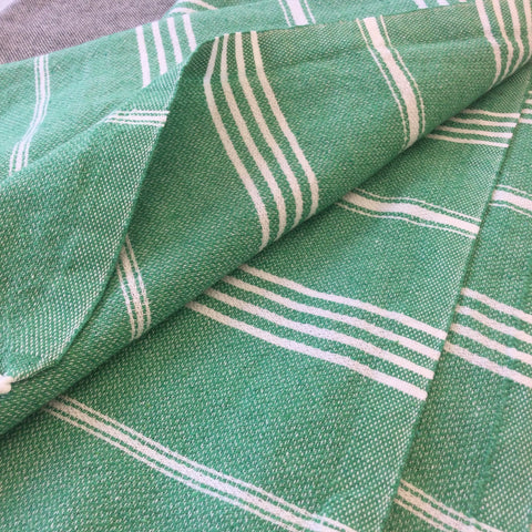 Zebuu Turkish Towel Green