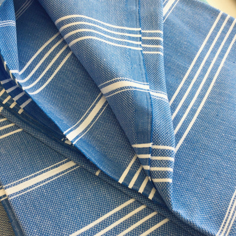 Zebuu Turkish Towel Fresh Blue