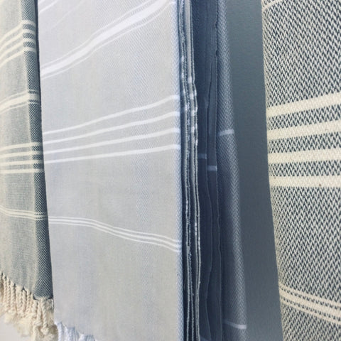 Zebuu Turkish Towel Calm Grey