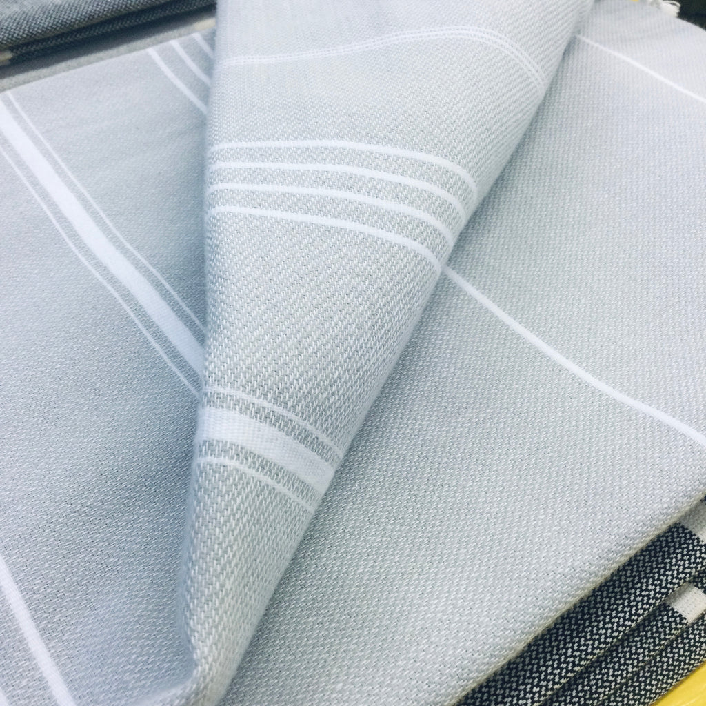 Zebuu Turkish Towel Calm Grey