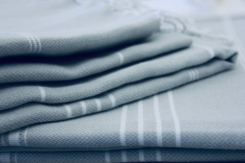 Zebuu Turkish Towel Calm Grey