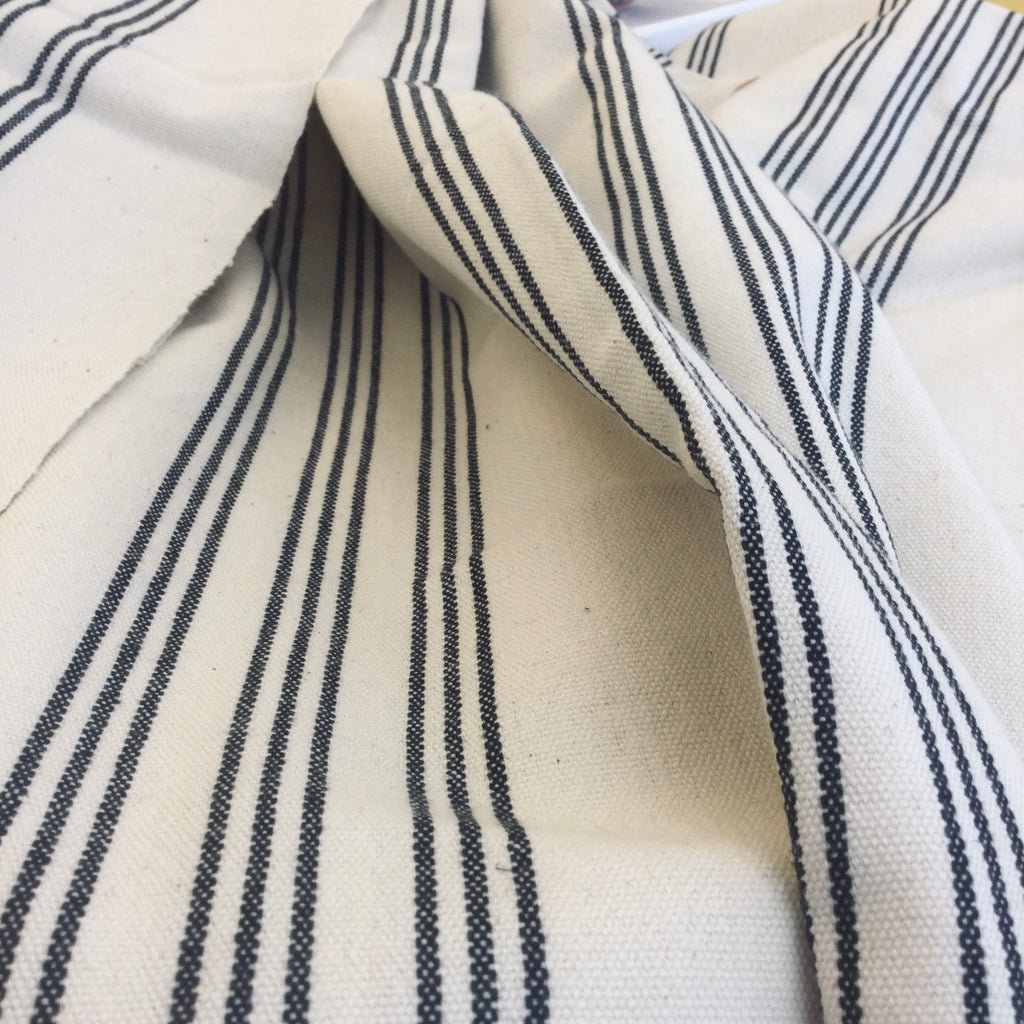 Zebuu Turkish Towel Izmir Black Stripe