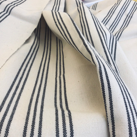 Zebuu Turkish Towel Izmir Black Stripe
