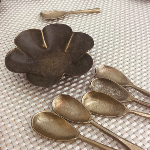 Little Brass Spoons Set of 2