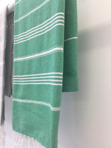 Zebuu Turkish Towel Green