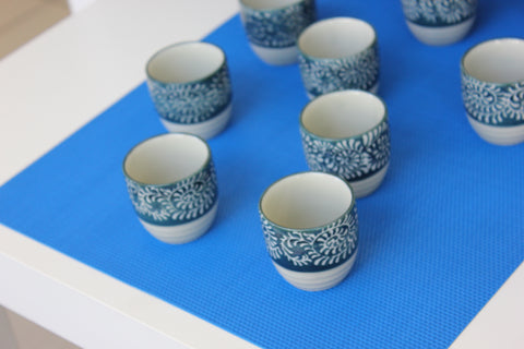 Tiny Japanese Cups Set of 4