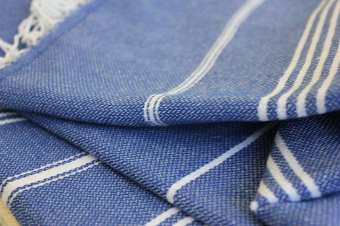 Zebuu Turkish Towel Fresh Blue