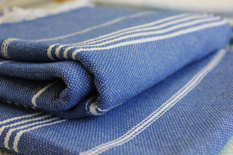 Zebuu Turkish Towel Fresh Blue