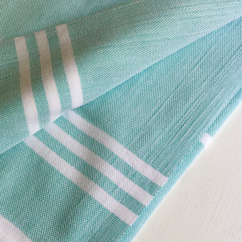 Zebuu Turkish Towel Seafoam