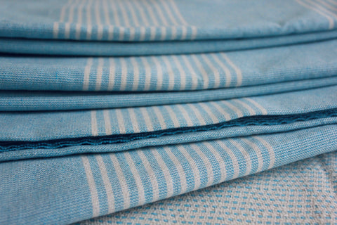 Zebuu Turkish Towel Turquoise