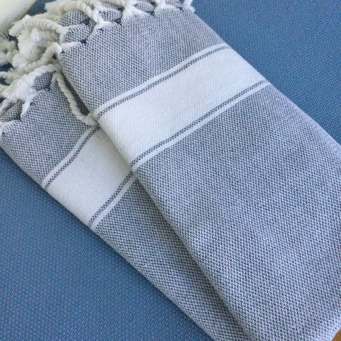 Turkish Hand Towel Blue