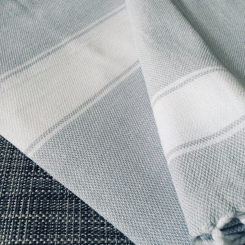 Turkish Hand Towel Gray