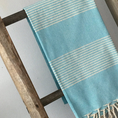 Zebuu Turkish Towel Turquoise