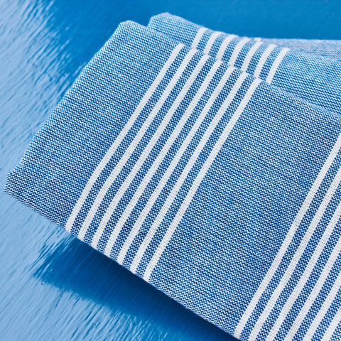 Zebuu Turkish Hand Towel Blue