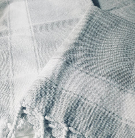 Turkish Hand Towel Gray