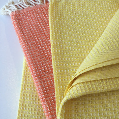 Zebuu Turkish Towel Yellow