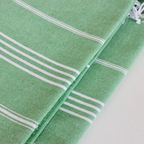 Zebuu Turkish Towel Green