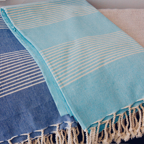 Zebuu Turkish Towel Turquoise